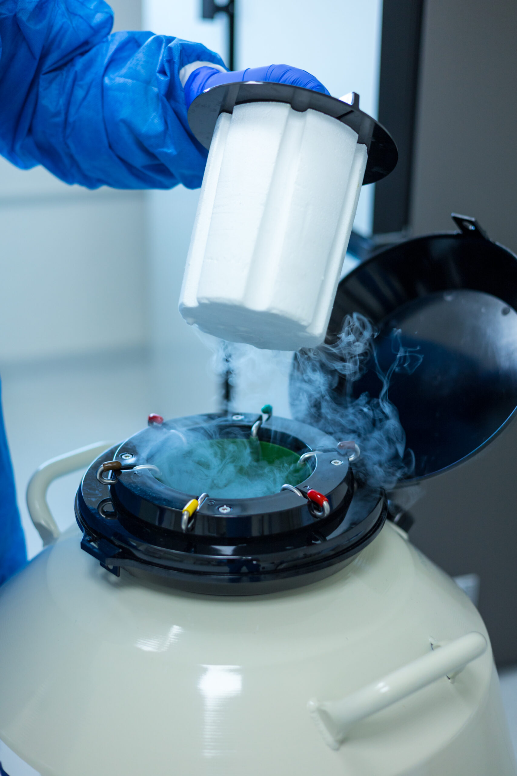 Tecnología de criopreservación